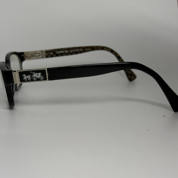 Coach HC 6061 Emma Black Military Sand Sig C Eyeglasses Frames 52-15-135 - Picture 2 of 7